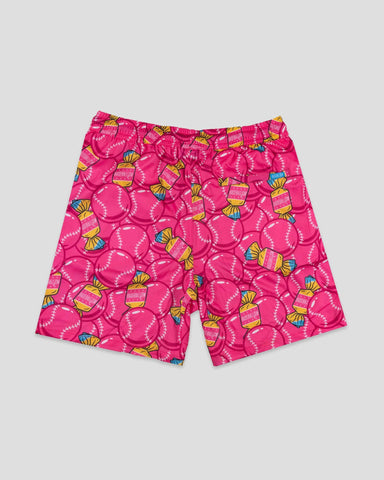 Baseballism | Doubles and Bubbles Diamond Air Mesh Shorts
