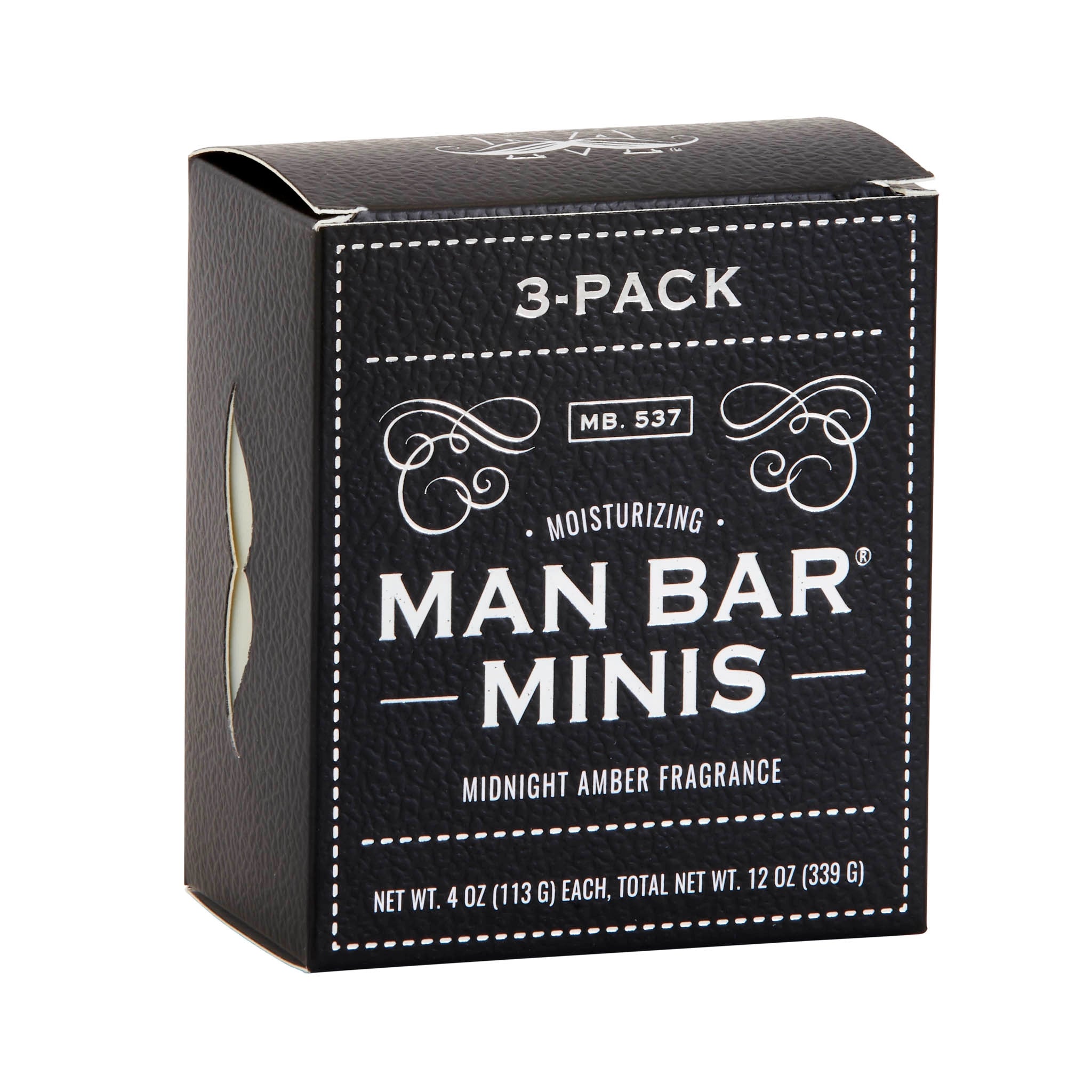 SFS |Man Bar Miniature Midnight Amber 3pc Gift Set