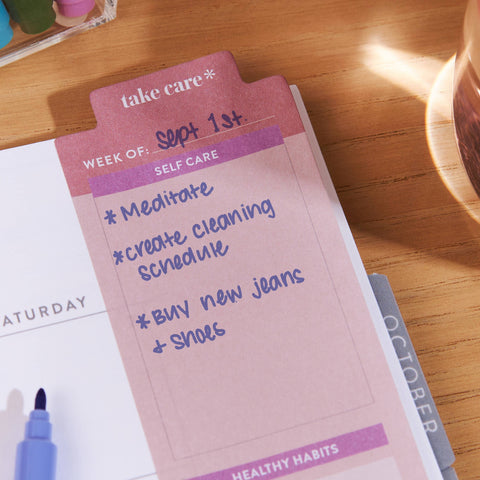 ECD | Wellness Bookmark Sticky Notes