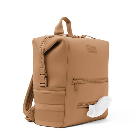 Indi Diaper Backpack in Camel, Large