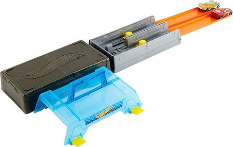 Hot Wheels Action Race Case Track Set - Portable Playset 4+