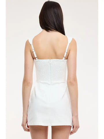 Mini Dress with Straps