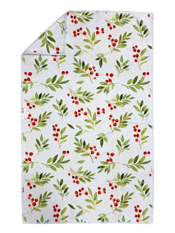 Holly Double Sided Hand Towel