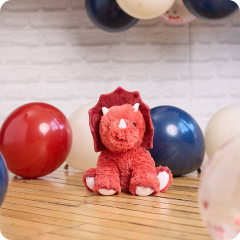 Red Triceratops Warmies