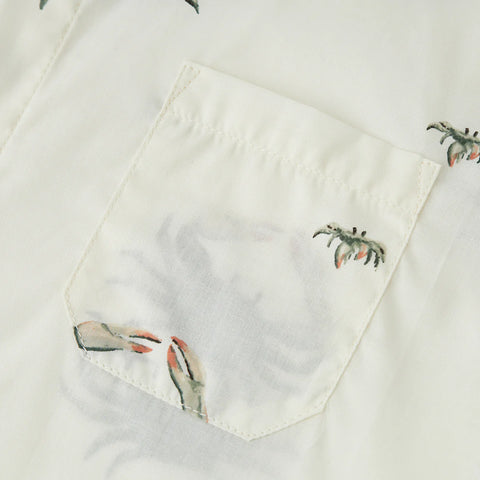 Milkbarn | Collar Button- Up Shirt & Short Set