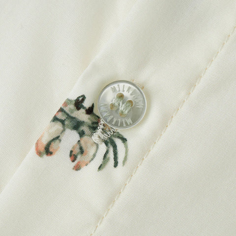 Milkbarn | Collar Button- Up Shirt & Short Set