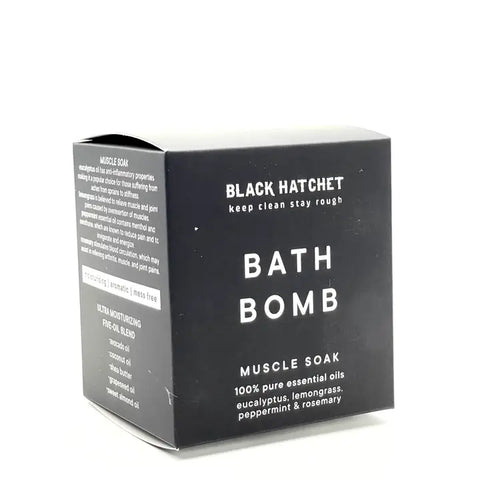 Black Hatchet Muscle Bath Bomb