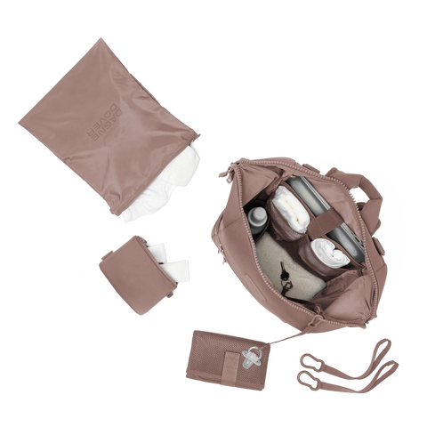 Indi Diaper Backpack in Dune, Large