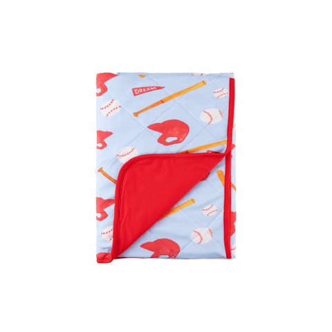 Baseball Dream Baby Blanket