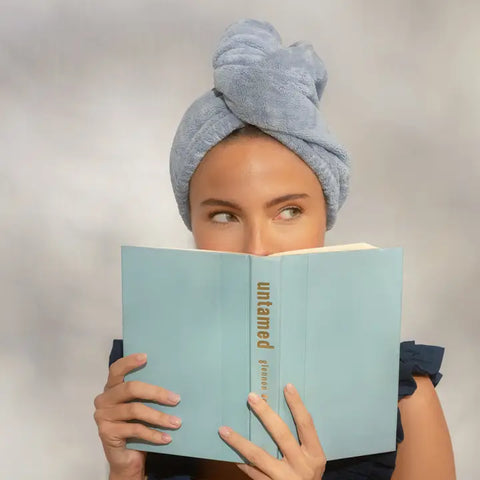 Plush Microfiber Hair Towel