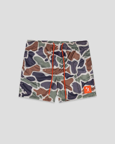 Baseballism | Fishing Club Angler Camo Diamond Air Mesh Short