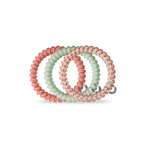 Spiral Hair Coil | Small | Calming Coral