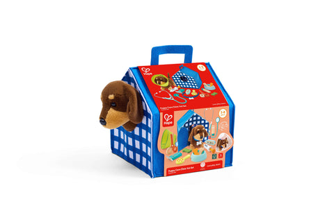 Pretend Play Puppy Vet Set with Carrier & Accessories