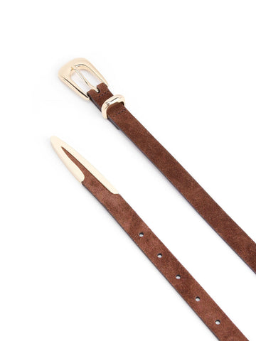 Modern Suede Saddle Belt