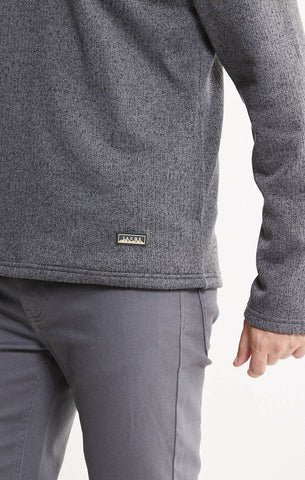 Stretch Sweater Fleece Quarter Zip Pullover