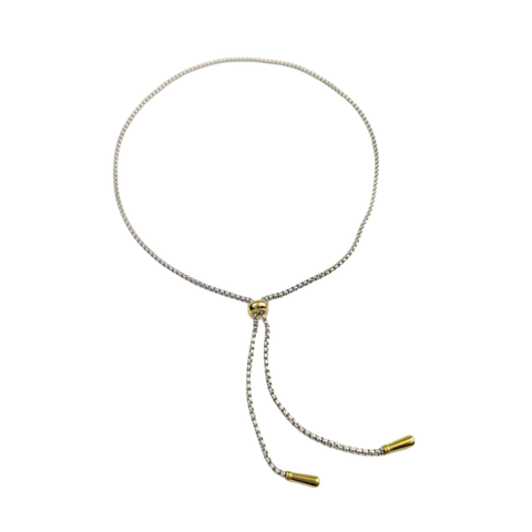 Kessler Elliott | Two-Toned Box Chain Lariat