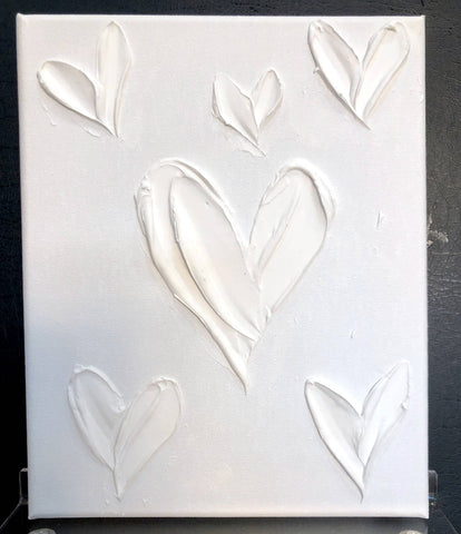 Paint Your Own Canvas 11x14 ballerina church bird heart