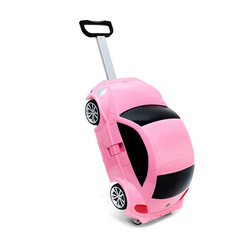 Volkswagen Beetle Kids Ride-On Pink Official Suitcase