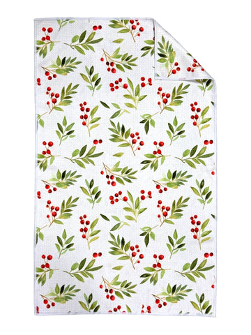 Holly Double Sided Hand Towel