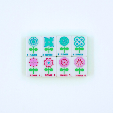 Crystal Confetti Lemon-Lime | Mahjong with a Sprinkle of Color and Joy