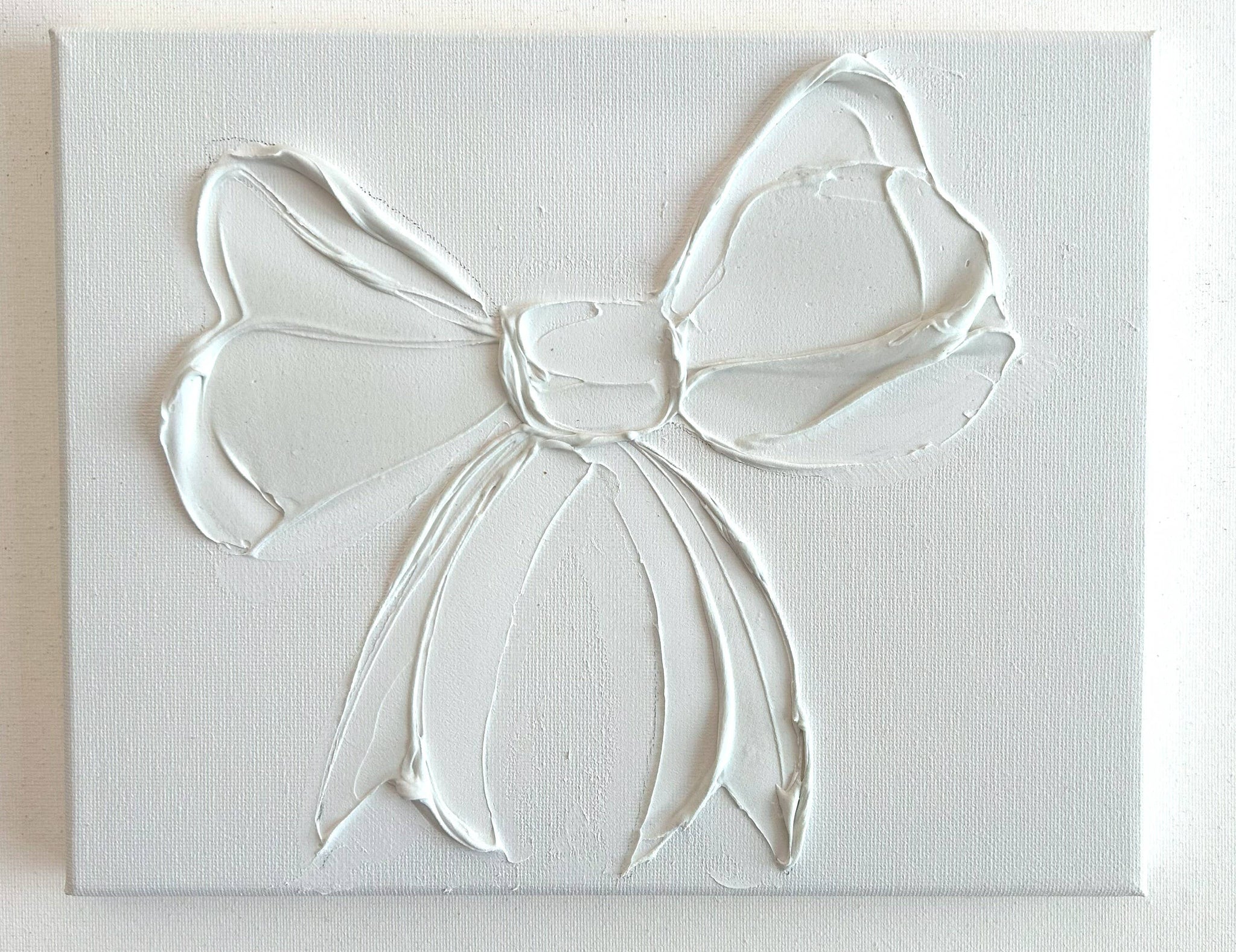 Paint Your Own Canvas 8x10 bow