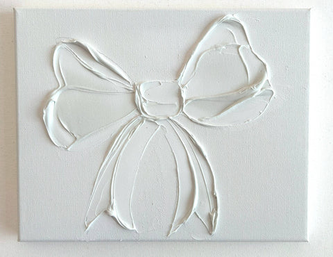 Paint Your Own Canvas 8x10 bow