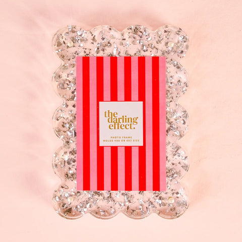 DE | Rectangle Scalloped Acrylic Frame