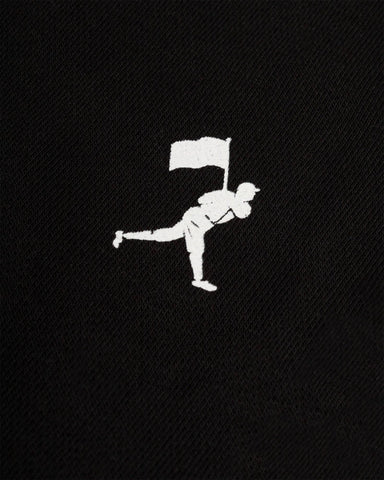 Youth Flag Man Straight Leg Sweatpants - Black