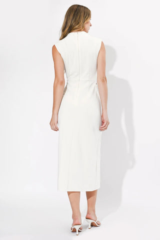 AR | Lydia Twisted Waist Midi Dress