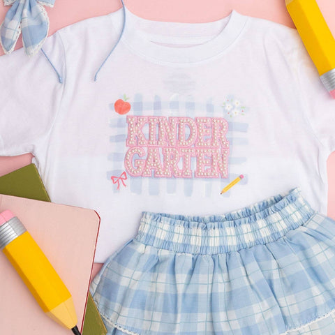 Kindergarten Pearl Patch Short Sleeve T-Shirt