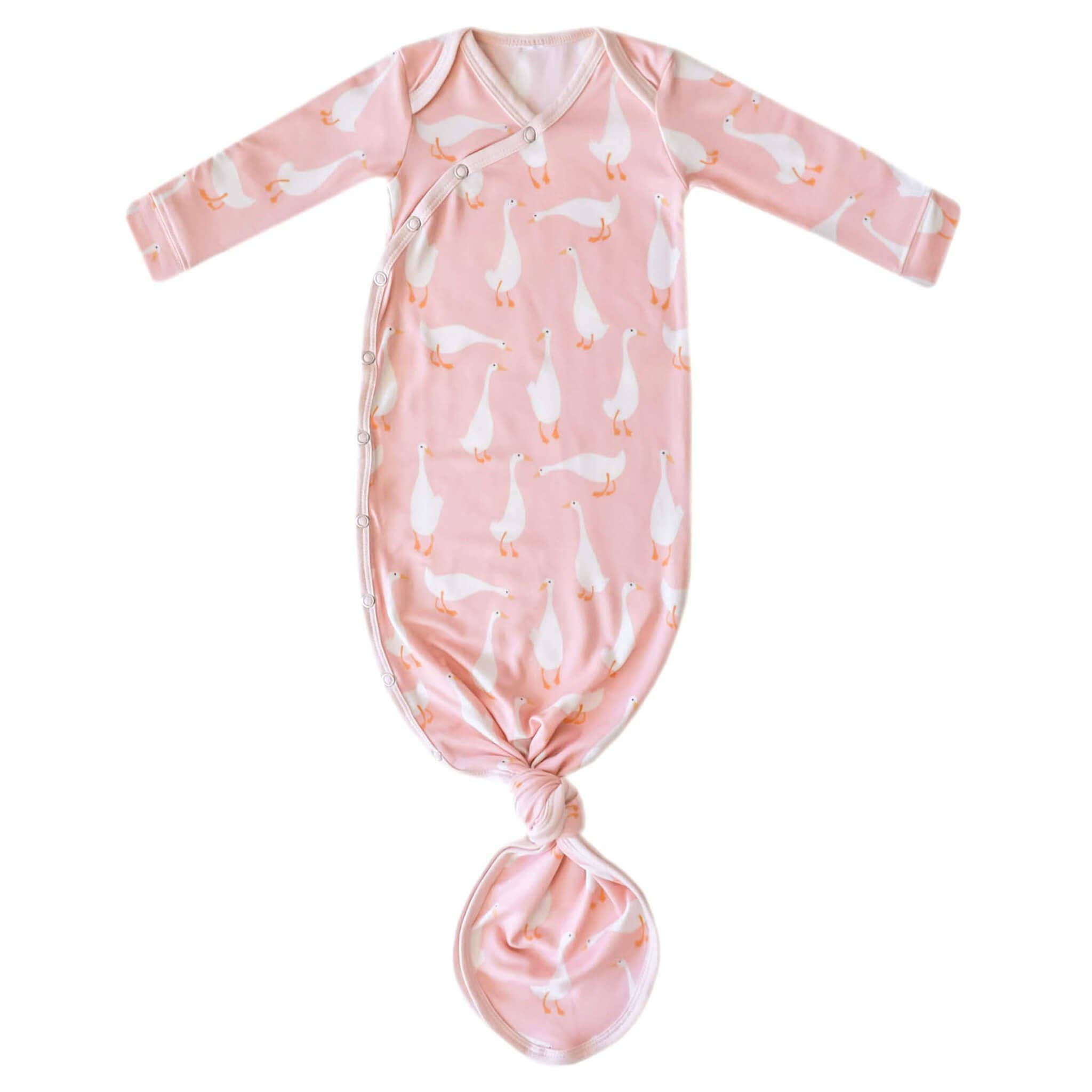 Copper Pearl | Newborn Knotted Gown