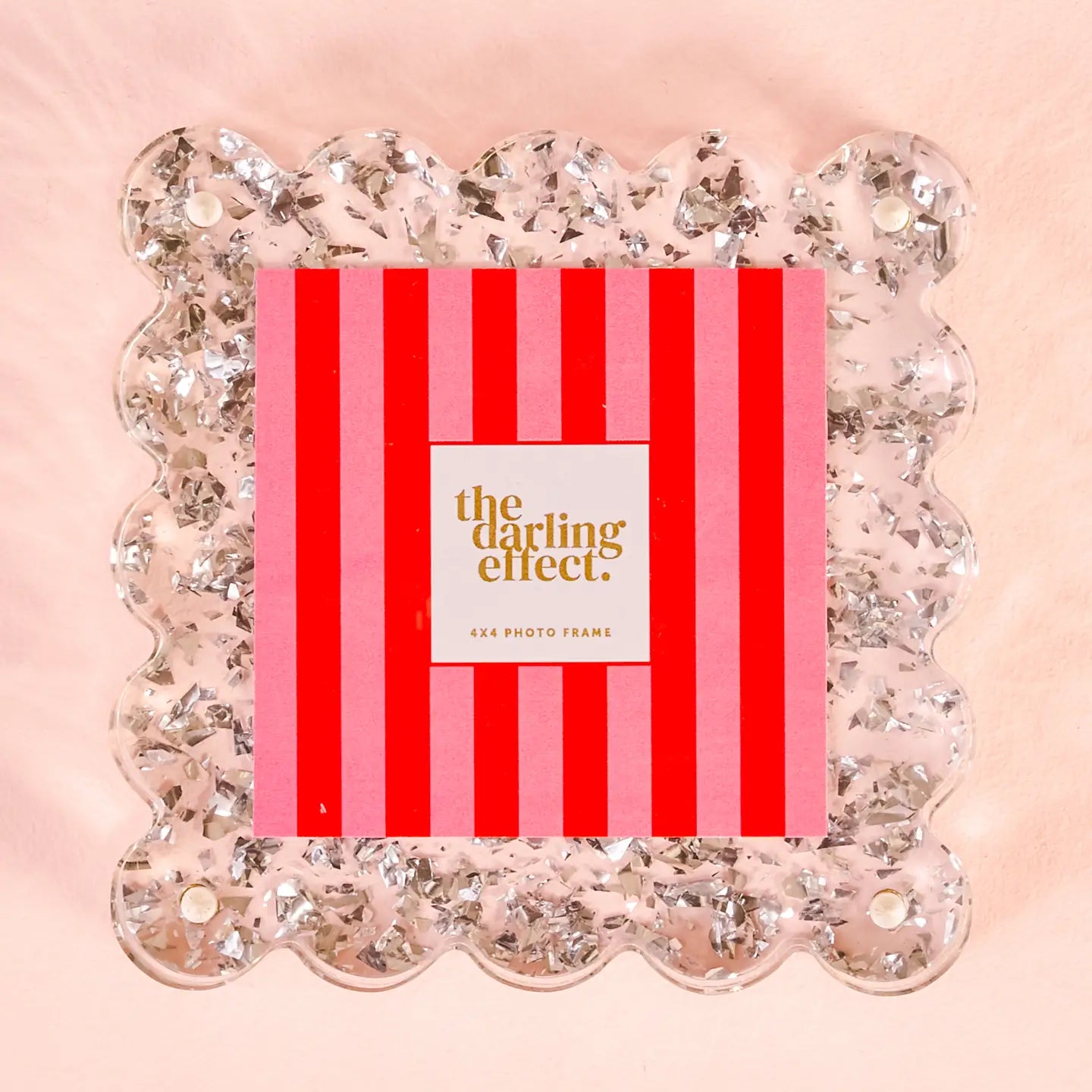 DE | Square Scalloped Acrylic Frame