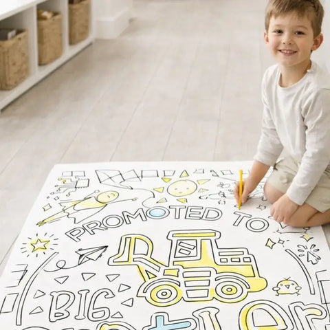 Tons of Hues | Big Brother Giant Coloring Page