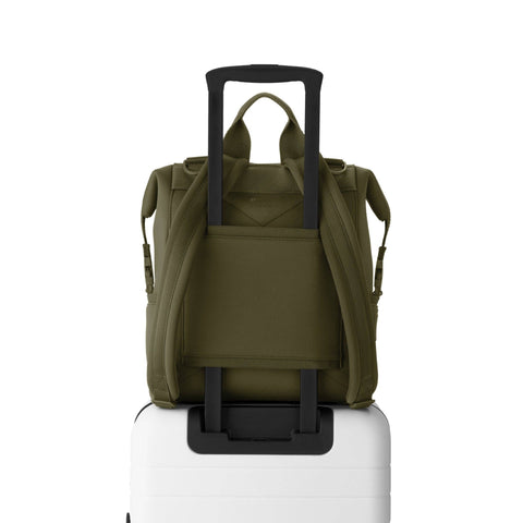 Indi Diaper Backpack in Dark Moss, Medium