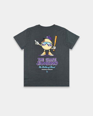 The Grape Jambino Youth T-Shirt - Baseballism x Uncrustables