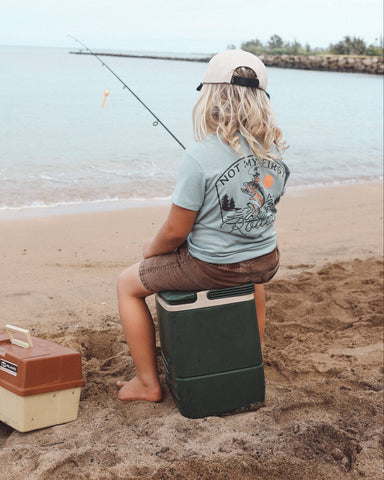 Not My First Rodeo Fishing Tee - Retro Trout Western Shirt