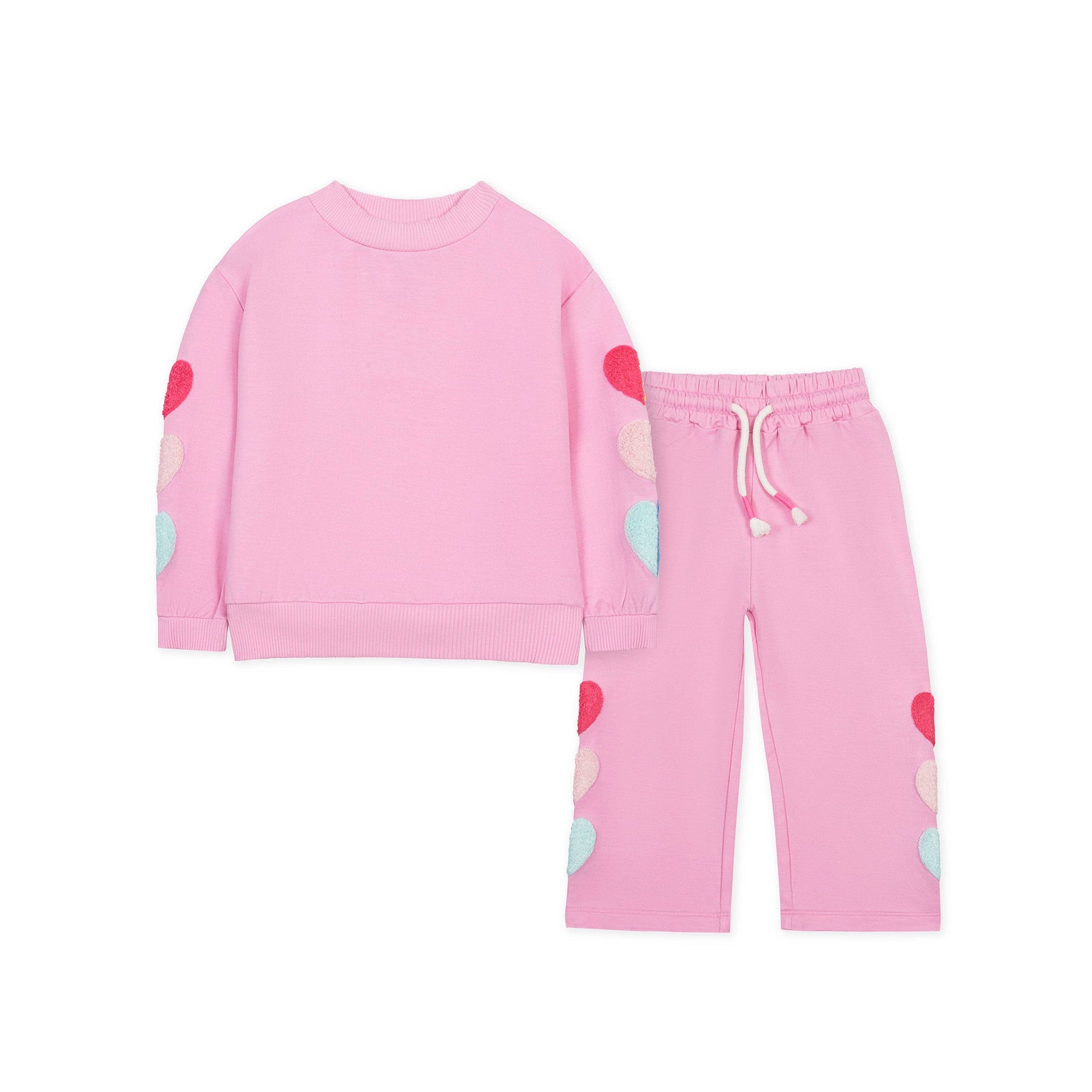 Two Tone Hearts Sweatsuit