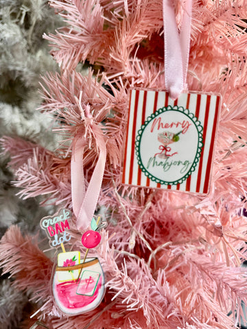 Mahjong Christmas Petite Ornament