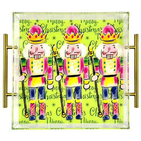 Festive Nutcracker Large Tray