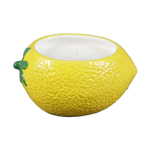 Lemon Ceramic Candle