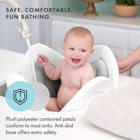 Blooming Bath Lotus with Button Snaps