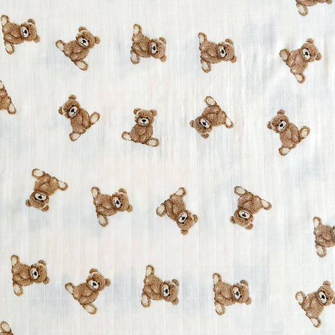 Bamboo Muslin Swaddle Baby Blanket
