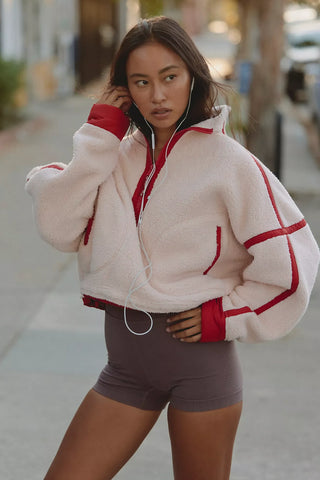 Free People | Mountain High Half Zip Fleece