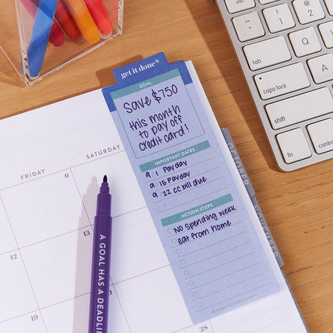 ECD | Goal Setting Bookmark Sticky Notes