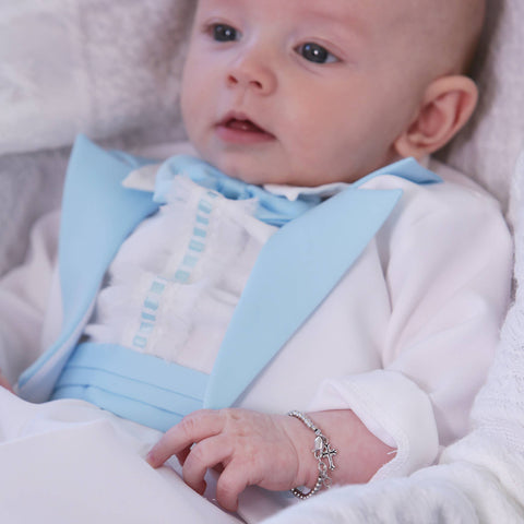 Boy's Baptism to Bride Bracelet