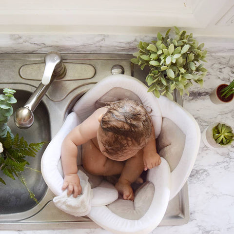 Blooming Bath Lotus with Button Snaps
