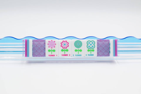 Crystal Confetti Purple | Mahjong with a Sprinkle of Color