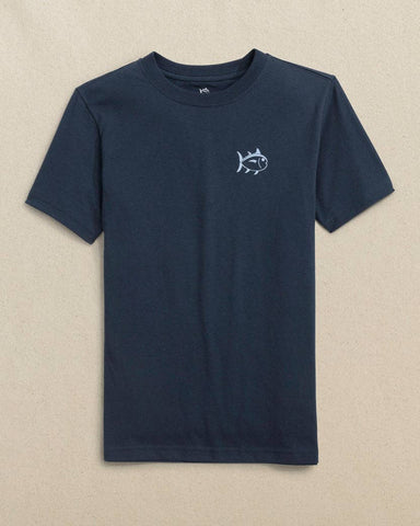 Southern Tide | Fish Stamp Tee