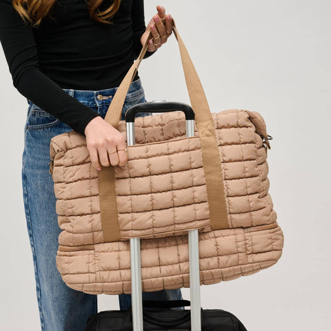 UE | Globetrotter Quilted Nylon Puffer Travel Weekender