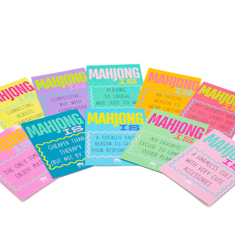 Mahjong Shuffle Card | Mahjong Is Series